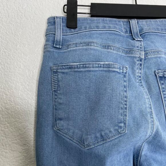 Paige Womens Jeans Size 27 Blue Denim Hoxten Ankle Skinny Leg Light Wash - Picture 13 of 16